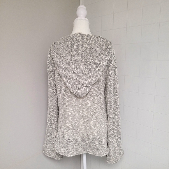 Roxy - loose knit hooded sweatshirt - Picture 4 of 5